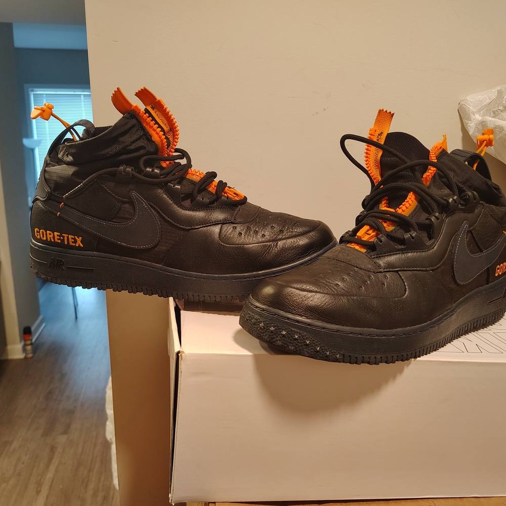 Size 14 - Gore-Tex x Nike Air Force 1 WTR Boot. High The 10TH Read (Below) - Picture 9 of 13